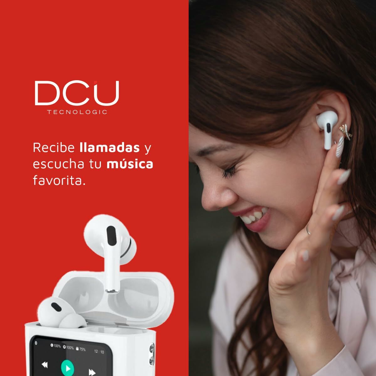 Picture of Bluetooth Headphones DCU 34152080 White