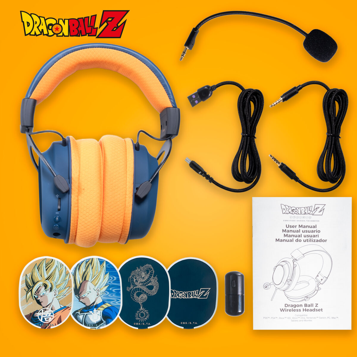 Afbeeldingen van Headphones FR-TEC DB2001 Blue (1 Unit)