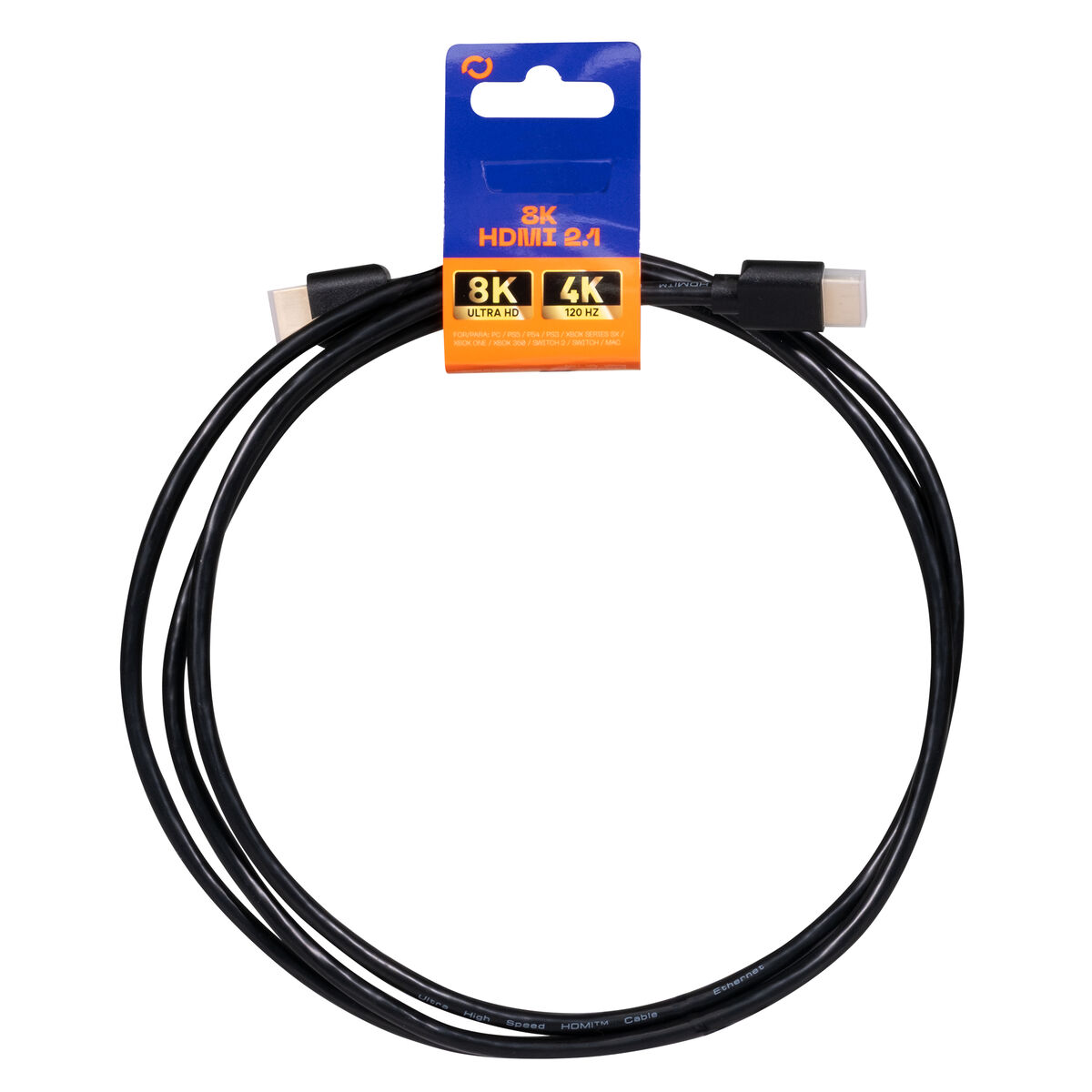 Picture of HDMI Cable FR-TEC BL9002 2 m Black Gold