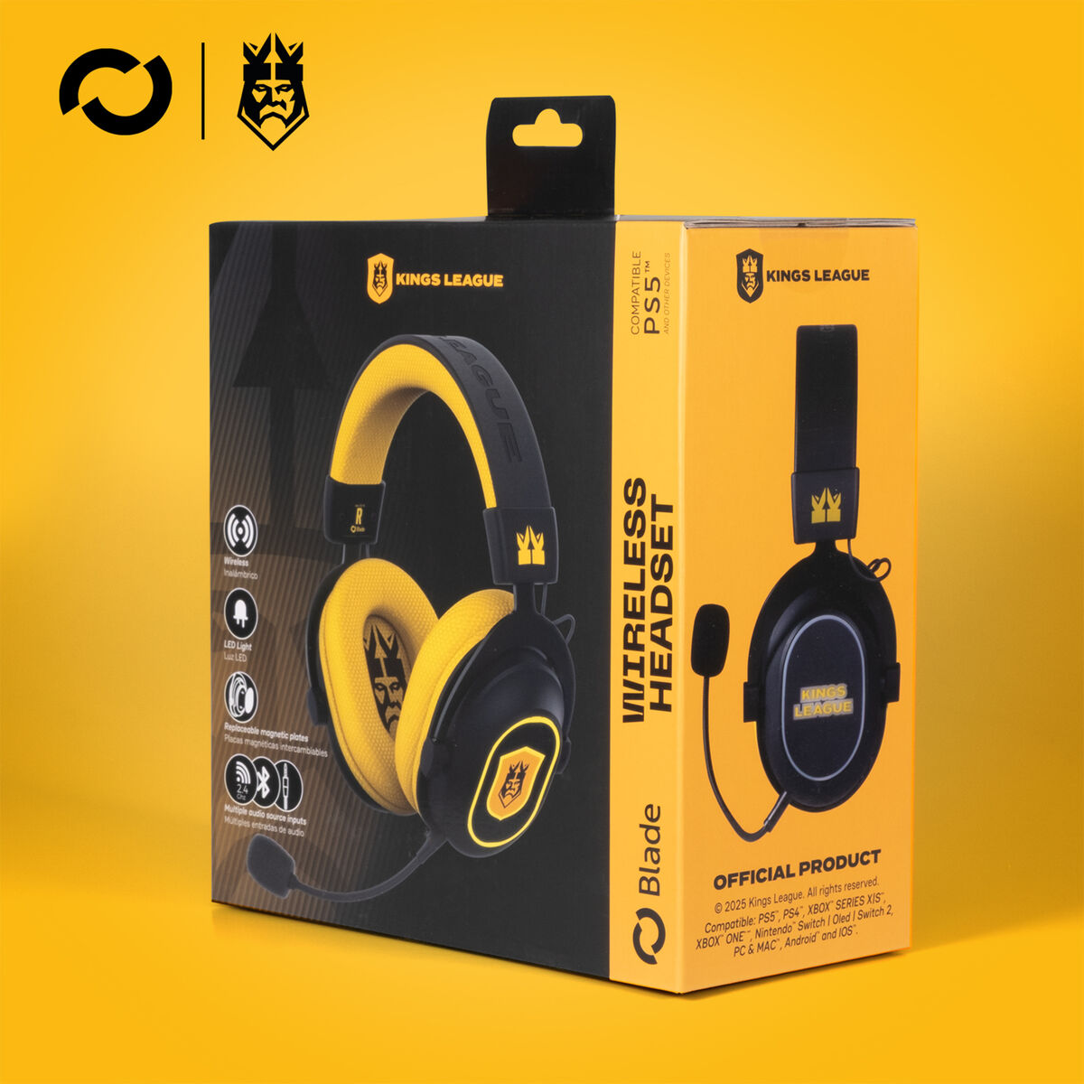 Image de Gaming Headset with Microphone FR-TEC KL2001