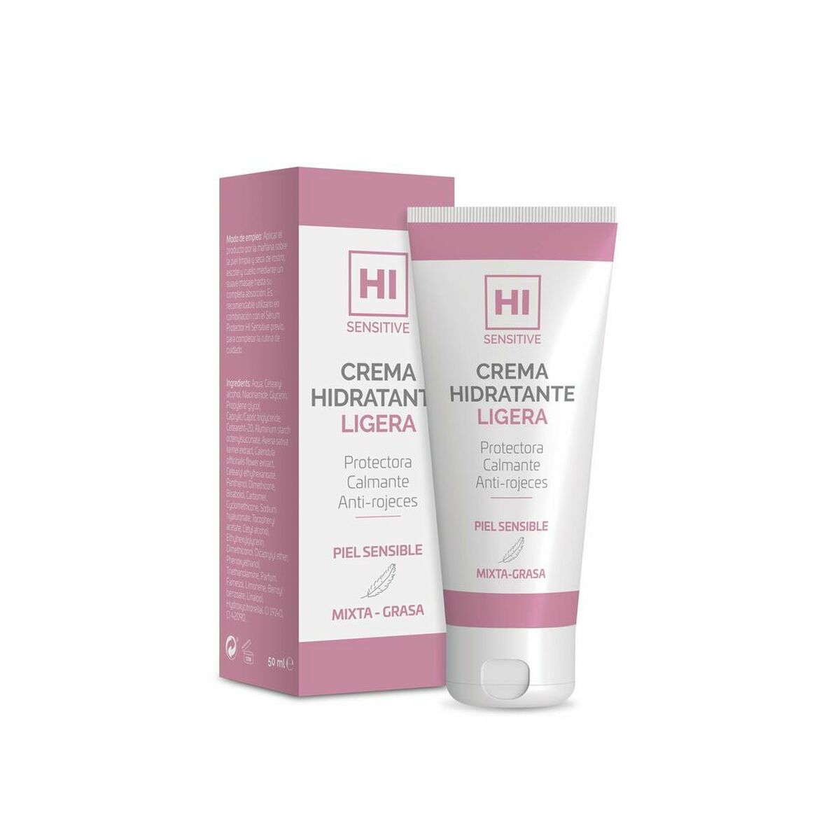 Crème Hydratante pour le Visage Hi Sensitive Ligera Redumodel (30 ml)