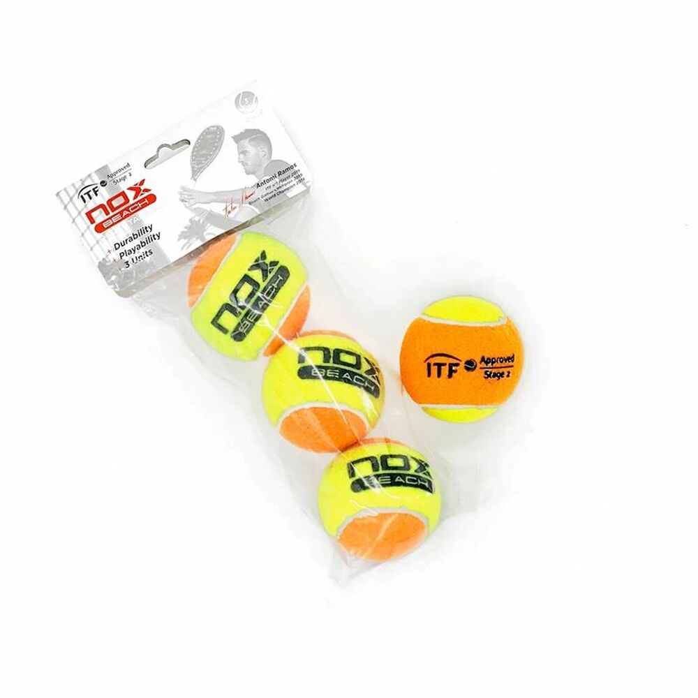 Balles de Tennis NOX 3 Pro Titanium Beach YW