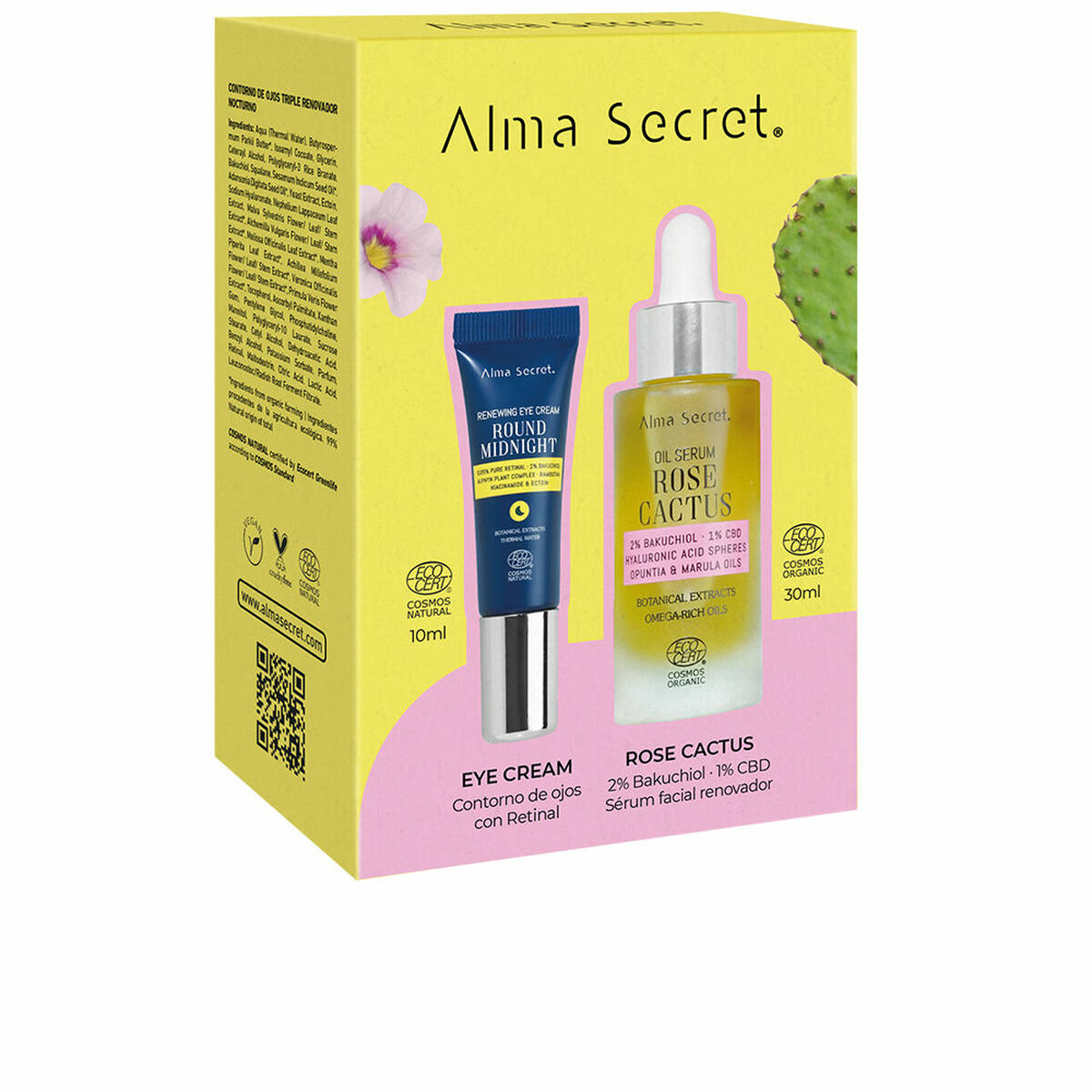 Schoonheidsset Alma Secret FACIAL ALMA SECRET 10 ml 30 ml 2 Onderdelen