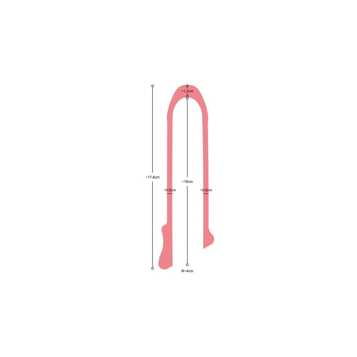 Penis cover Virgite 17,8 cm