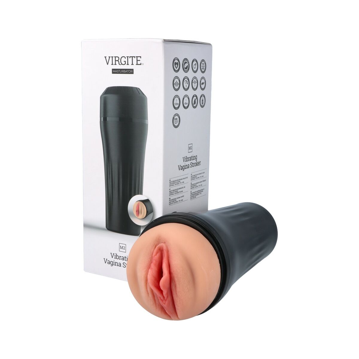 Image secondaire de Vortex Dame Rose Virgite Naturel