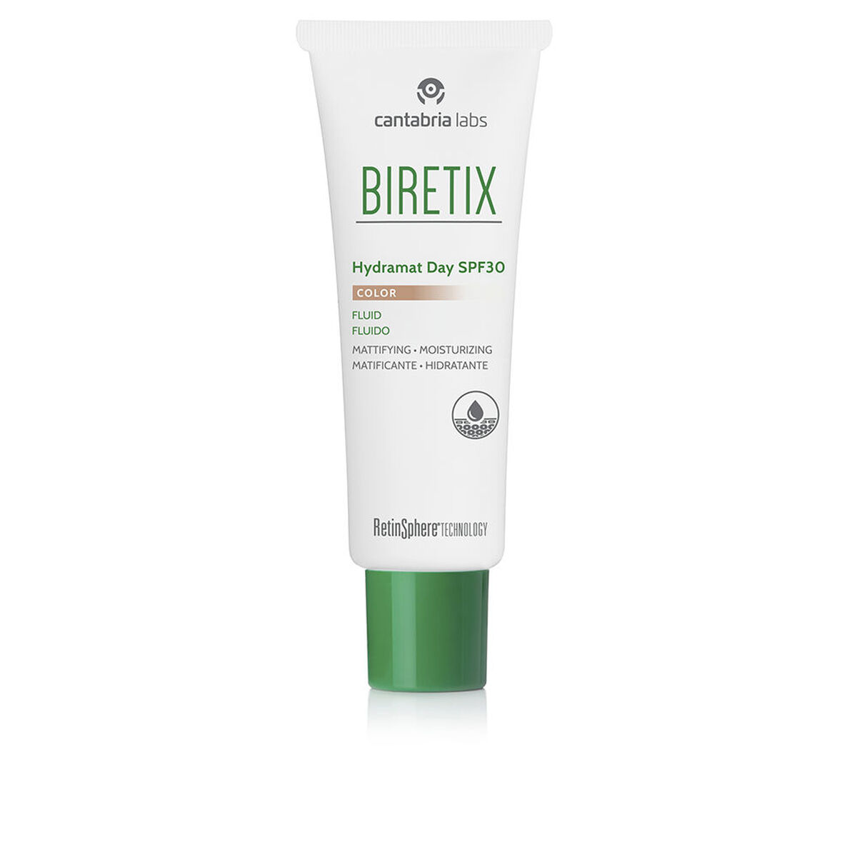 Hydraterende Crème met Kleur BIRETIX BIRETIX HYDRAMAT DAY Beige