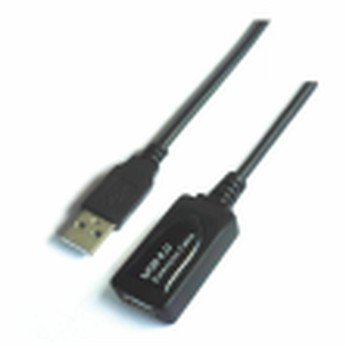 USB 2.0-kabel Aisens A101-0019 Zwart 10 m