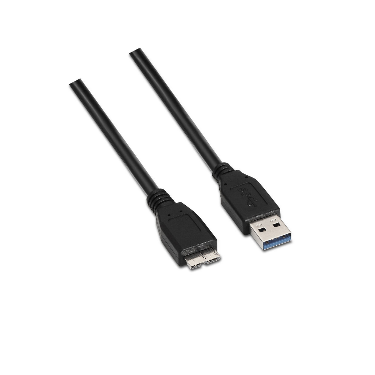 Câble USB Aisens A105-0044 2 m Noir (1 Unité)