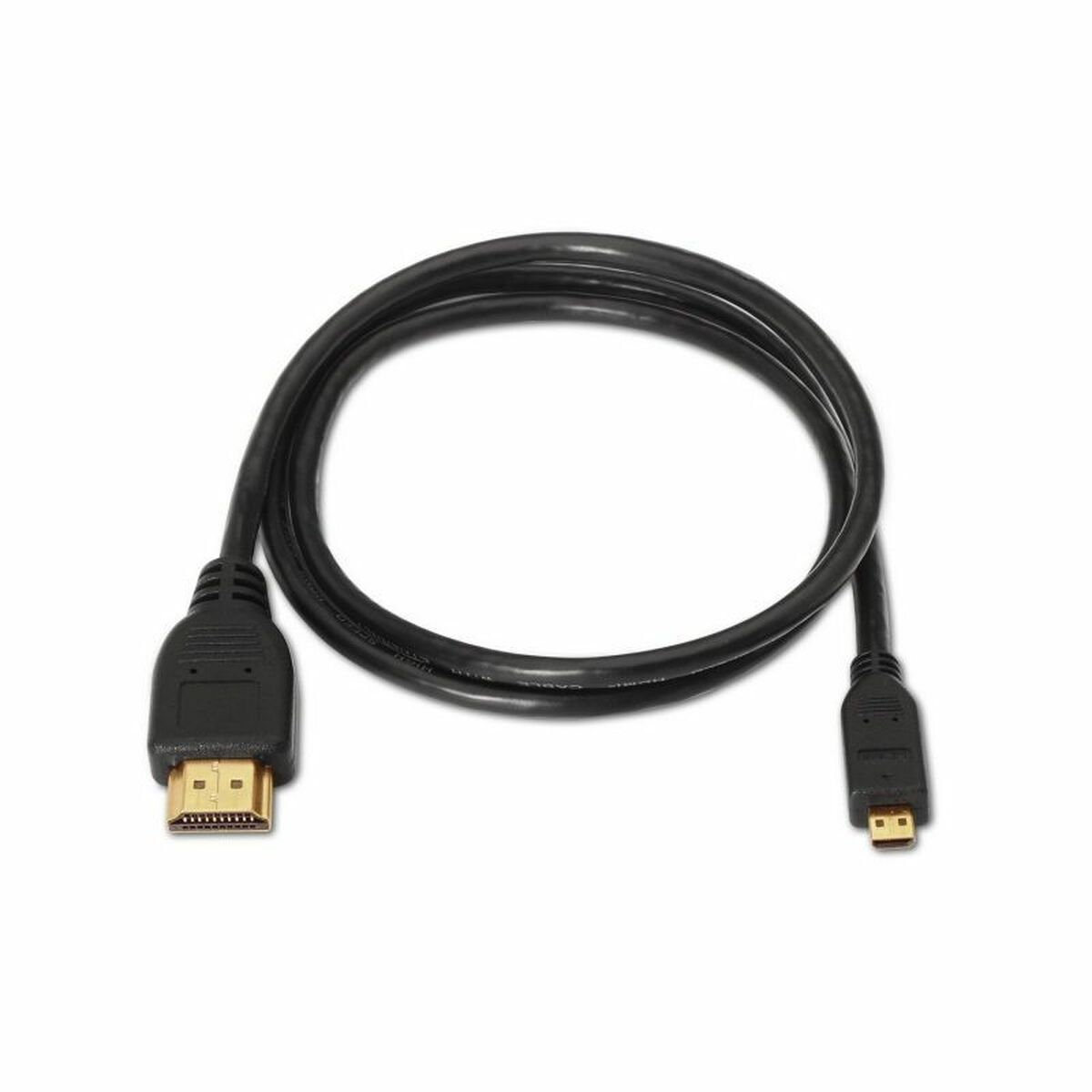 Câble HDMI Aisens A119-0116 80 cm Noir
