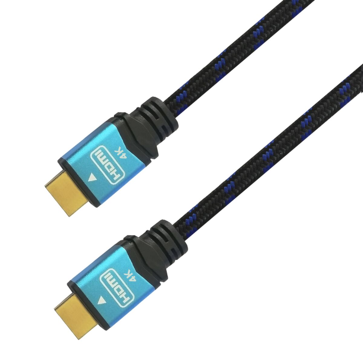 Afbeeldingen van HDMI Cable Aisens A120-0358 3 m Black/Blue 4K Ultra HD