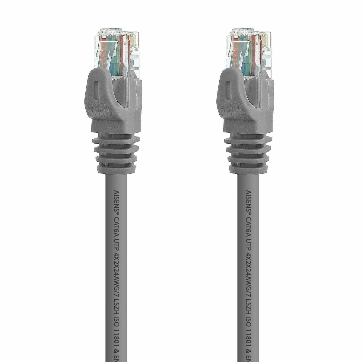 Picture of Category 6 Hard UTP RJ45 Cable Aisens A145-0329 Grey 5 m