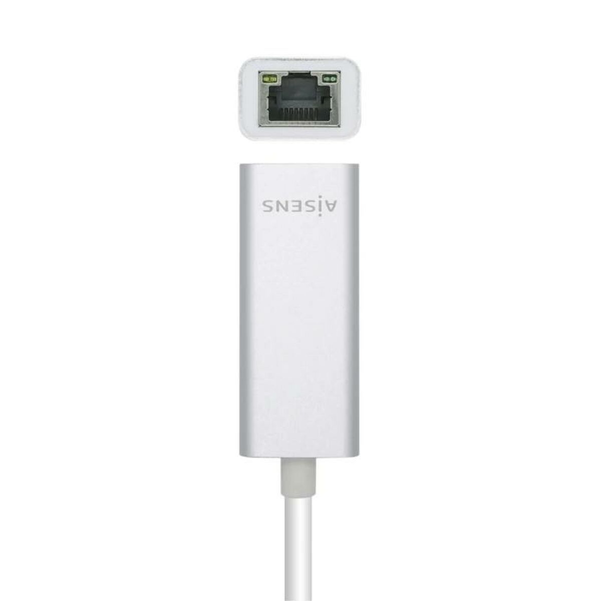 Afbeeldingen van USB to Ethernet Adapter Aisens A109-0505 15 cm Silver