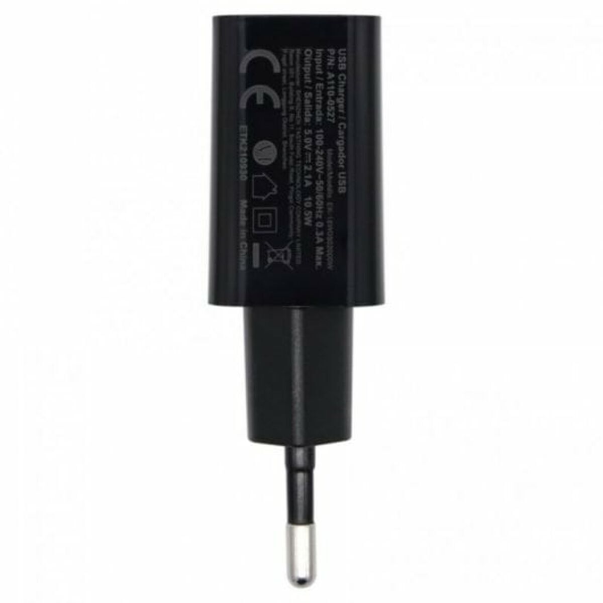 Bild von Wall Charger Aisens A110-0527 Black 10 W