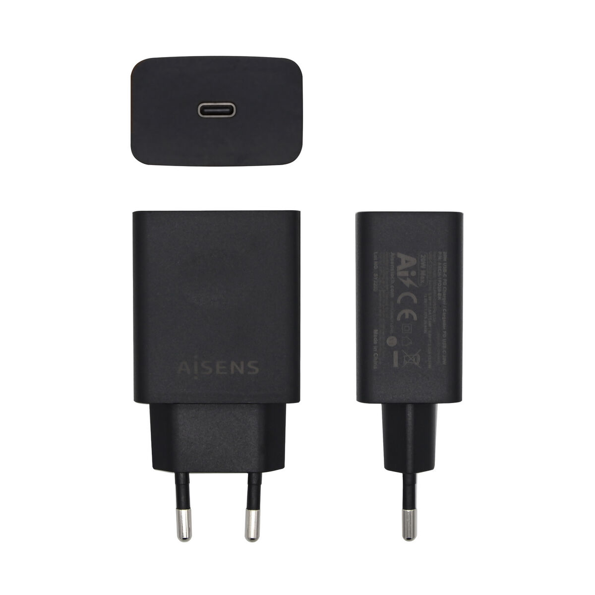 Bild von Charger Aisens ASCH-1PD20-BK Black 20 W