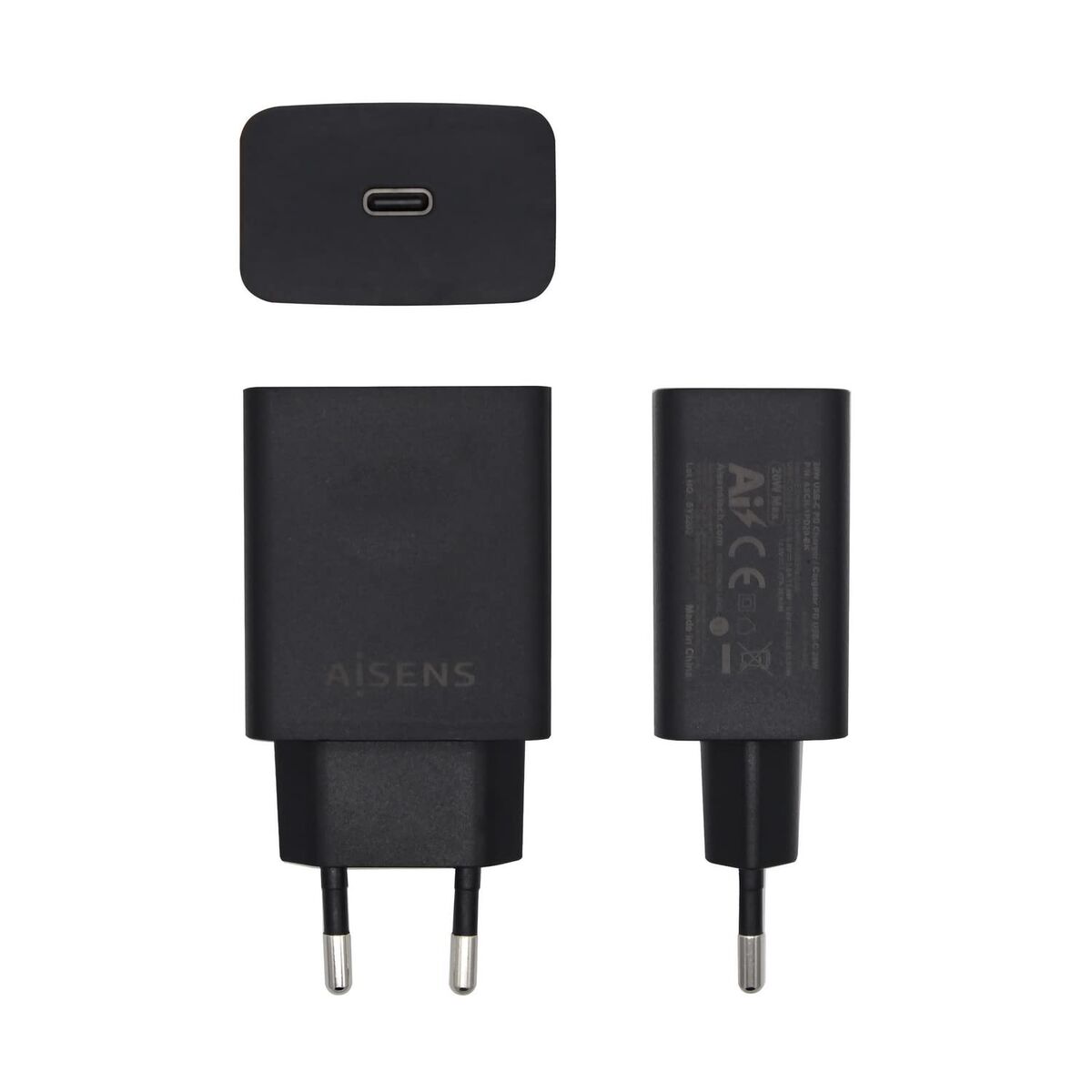 Bild von Charger Aisens ASCH-1PD20-BK Black 20 W