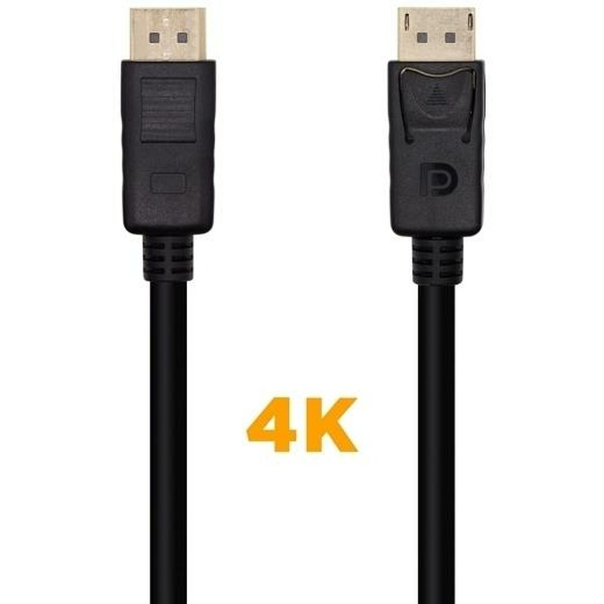 Afbeeldingen van DisplayPort Cable Aisens A124-0549 Black 1,5 m