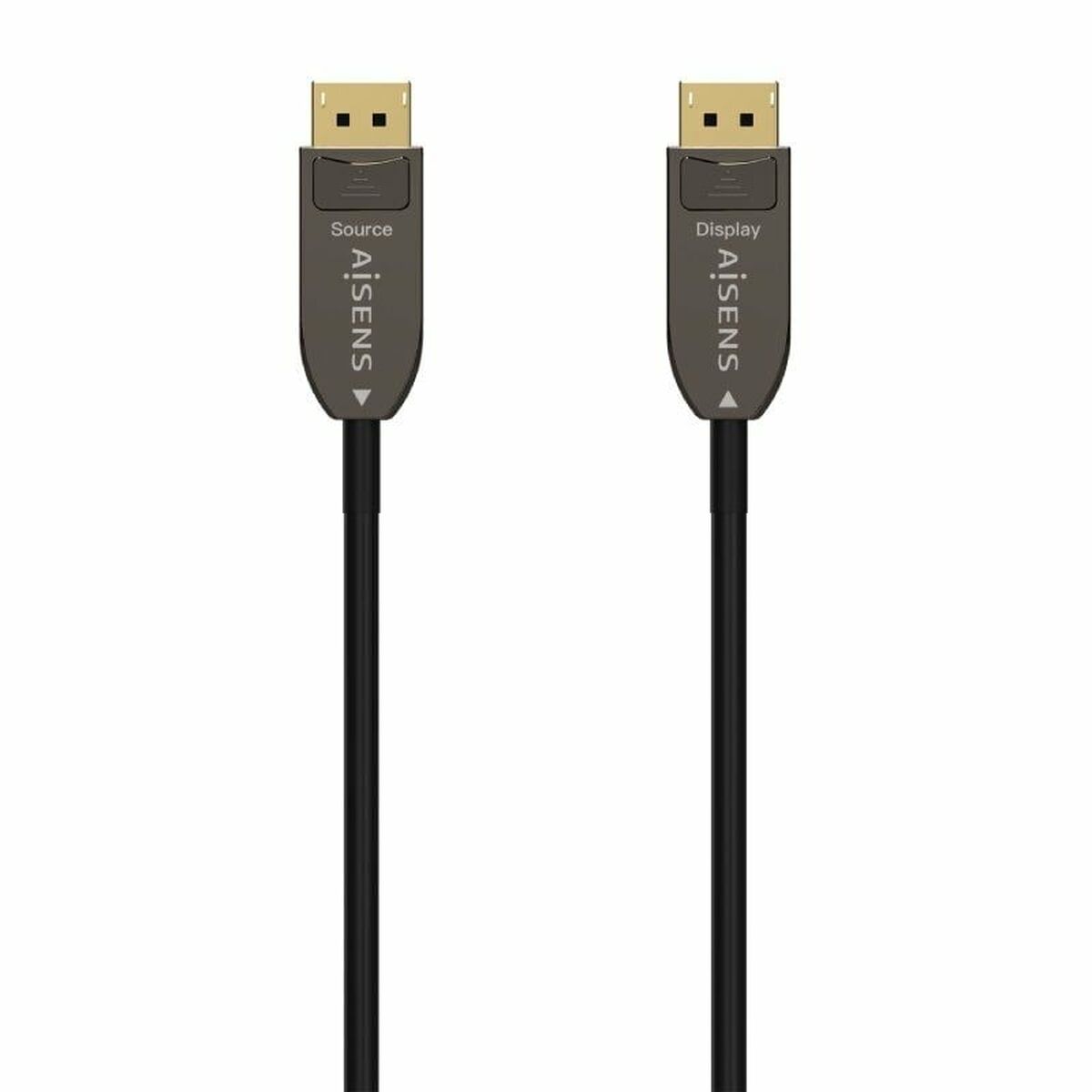 Afbeeldingen van DisplayPort Cable Aisens A155-0610 Black 50 m