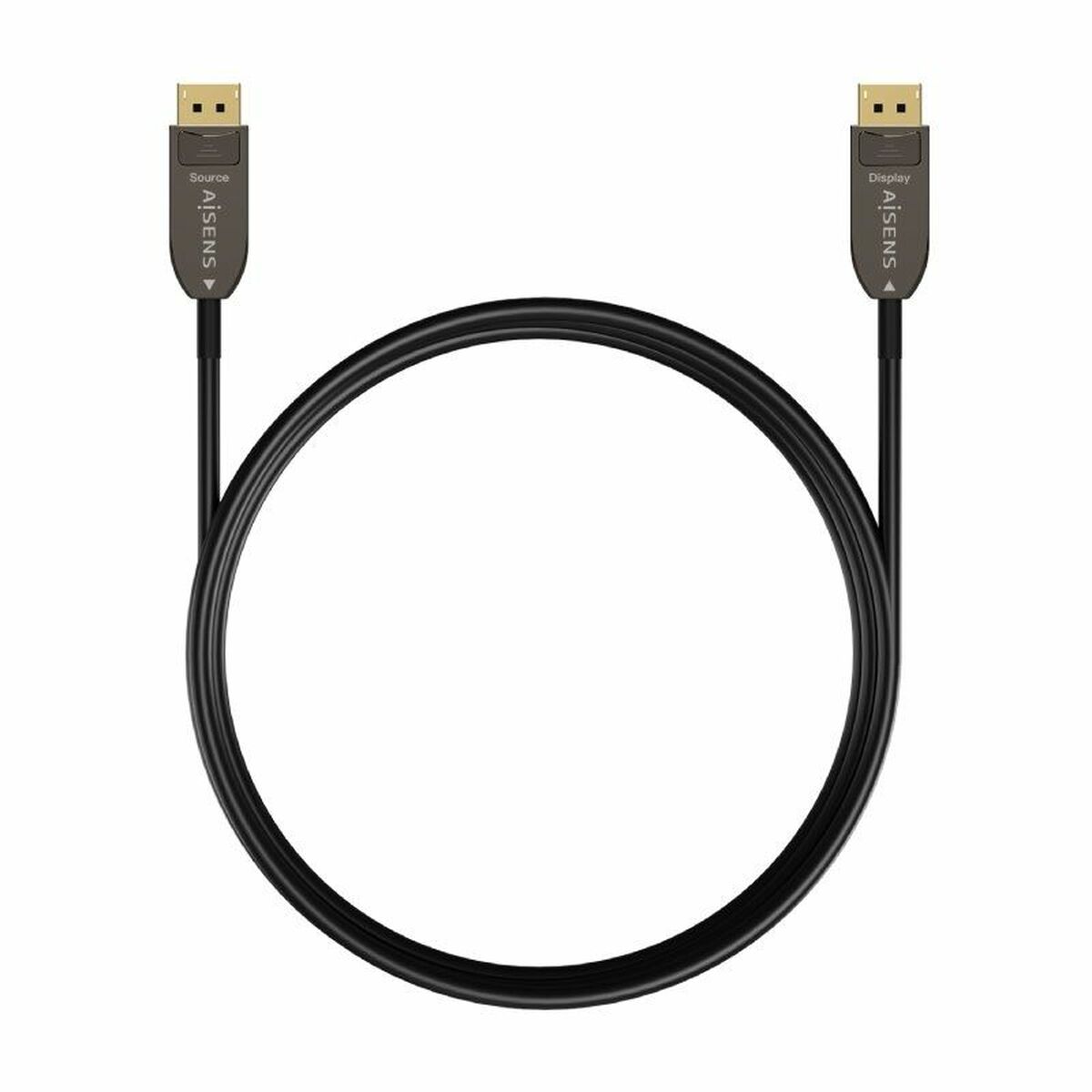 Afbeeldingen van DisplayPort Cable Aisens A155-0610 Black 50 m