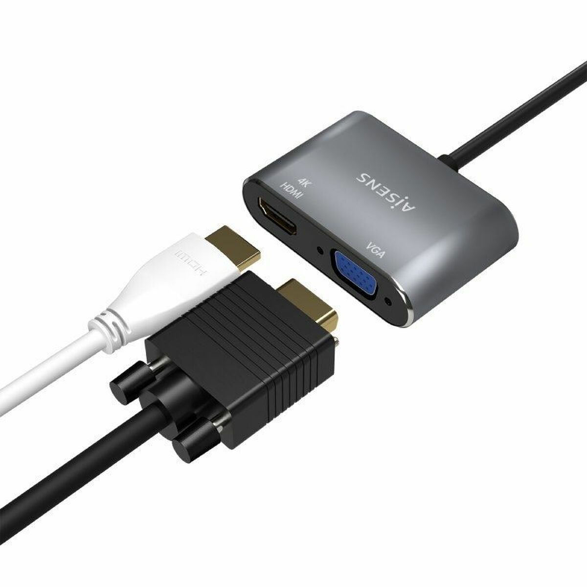 Immagine di HDMI to VGA Adapter Aisens A109-0627 Grey