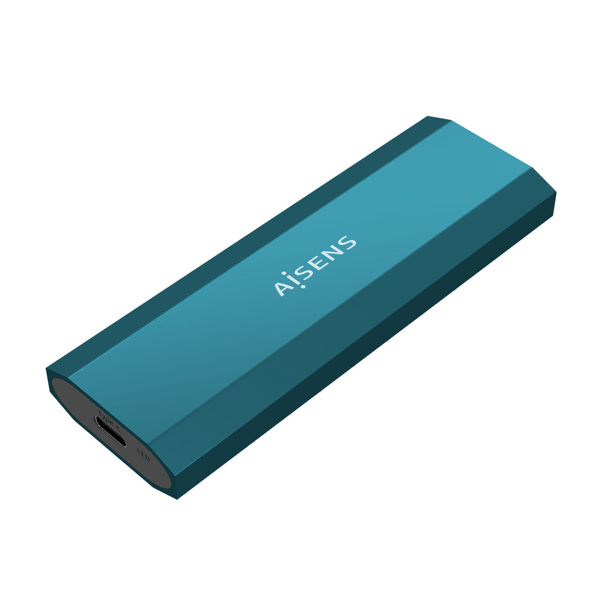 Protection pour disque dur Aisens ASM2-019BLU USB Bleu USB-C USB 3.2 Gen 2 (3.1 Gen 2)