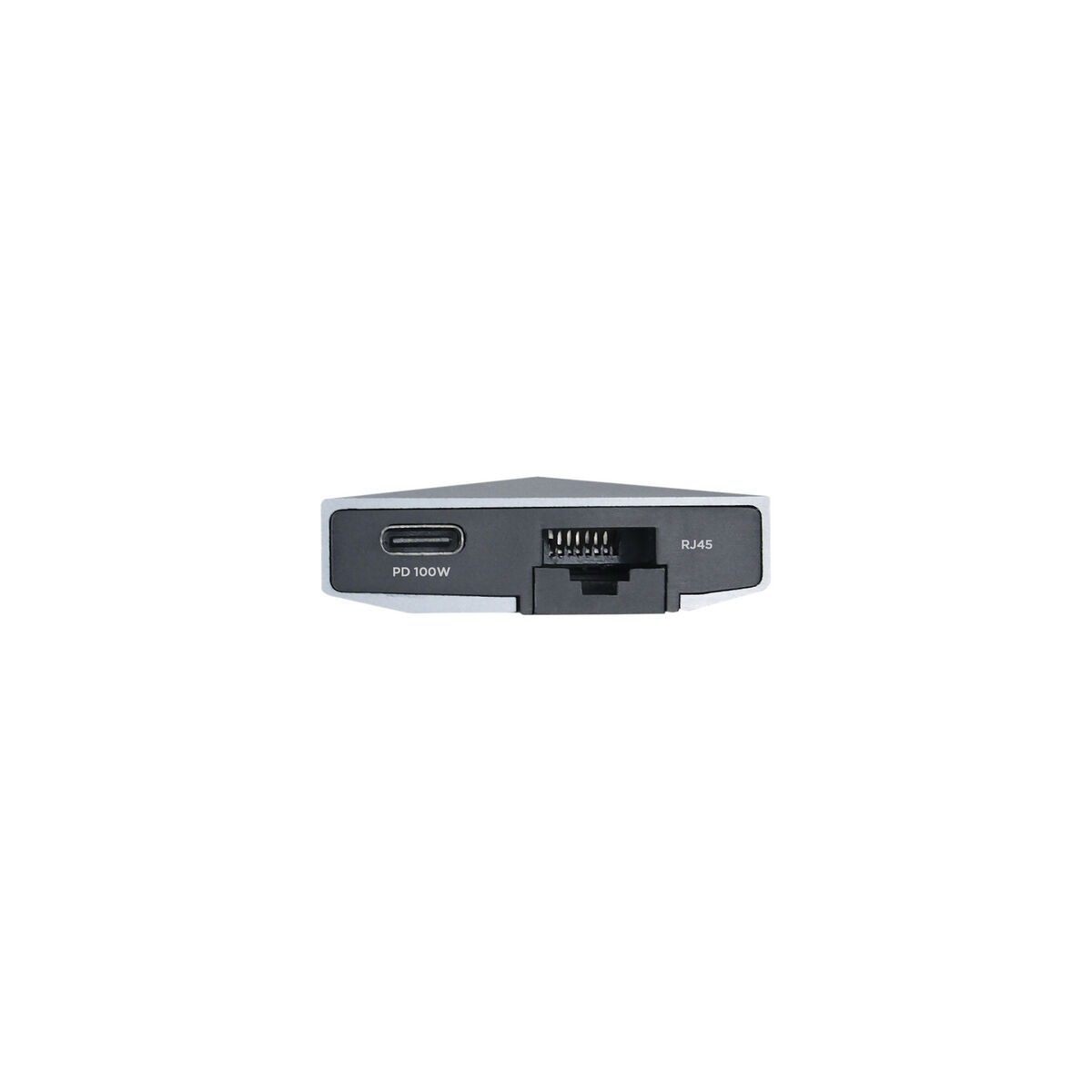 Obrazek USB Hub Aisens ASUC-8P004-GR 4K Ultra HD Black Grey