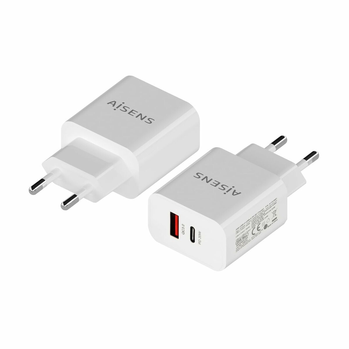 Bild von Wall Charger Aisens A110-0681 White 20 W