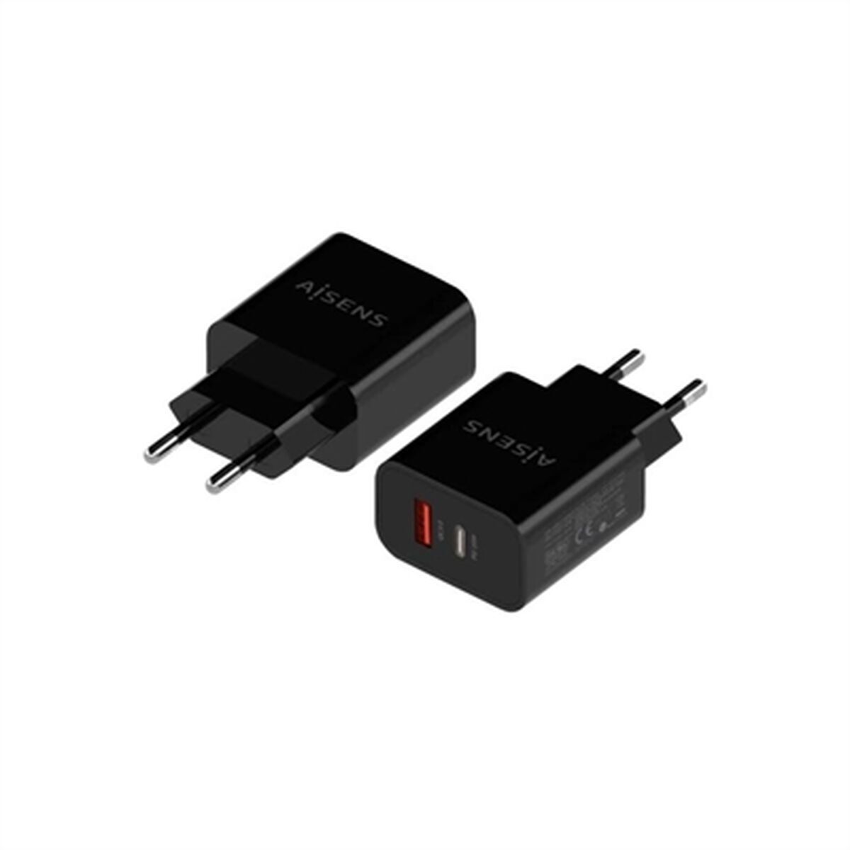 Bild von Wall Charger Aisens A110-0682 Black 20 W