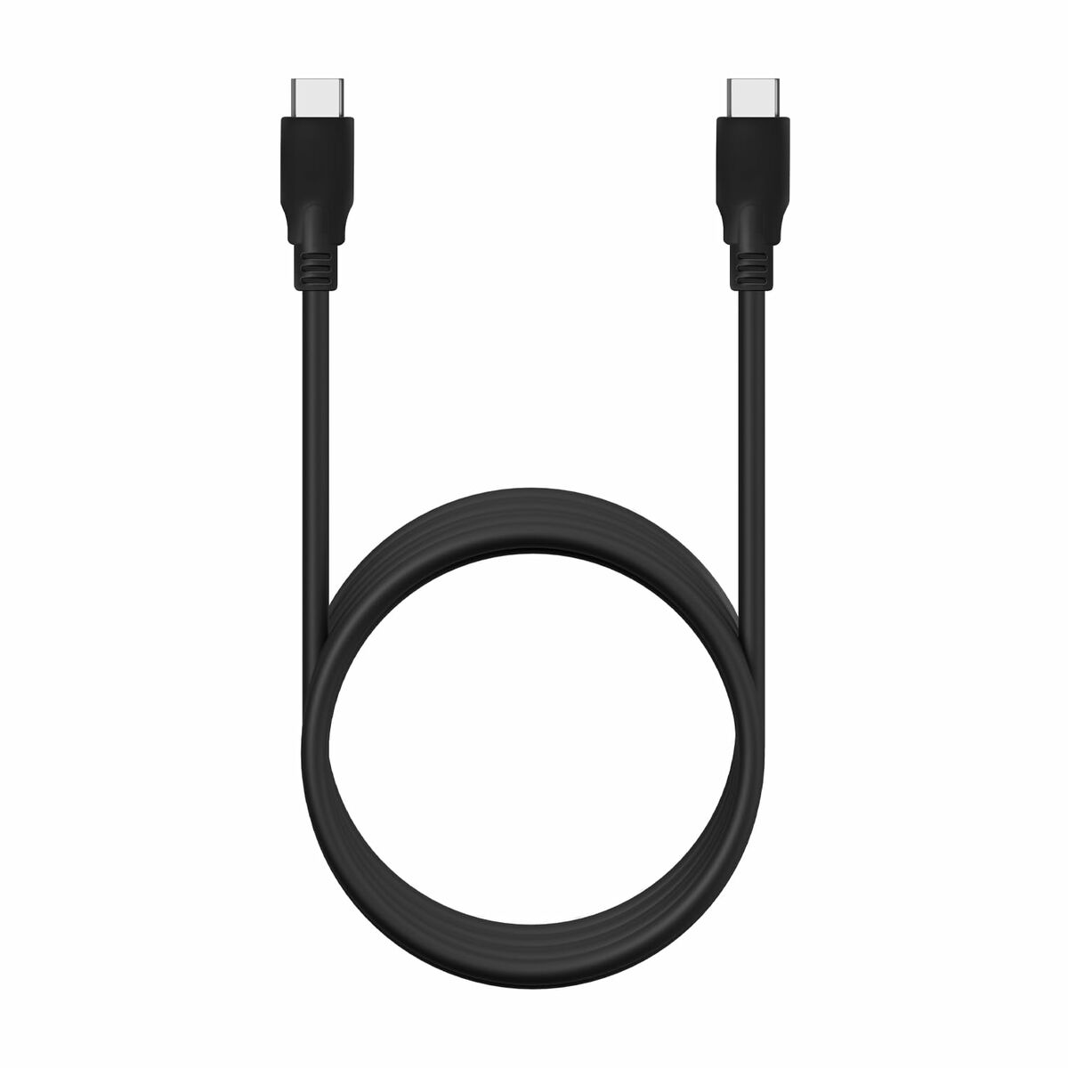 USB-C-kabel Aisens A107-0704 Zwart 2 m