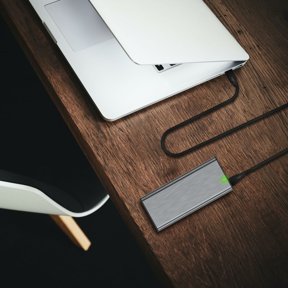 USB-C-kabel Aisens A107-0704 Zwart 2 m