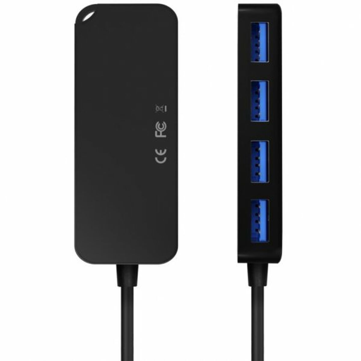 Bild von USB Hub Aisens Black (1 Unit)