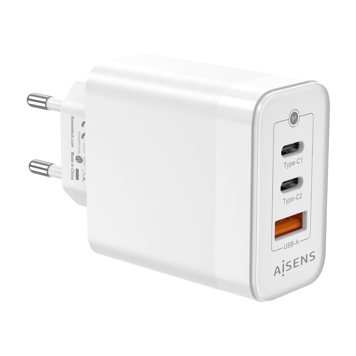 Bild von Wall Charger Aisens ASCH-65W3P007-W White 65 W