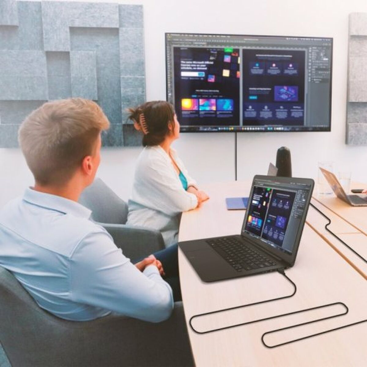 Picture of HDMI Cable Aisens A120-0734 Black 5 m