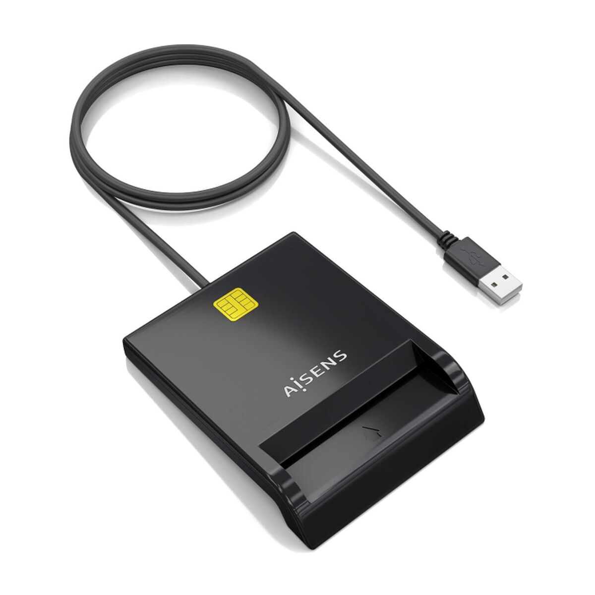 Bild von External Card Reader DNI Aisens ASCR-SN06-BK Black