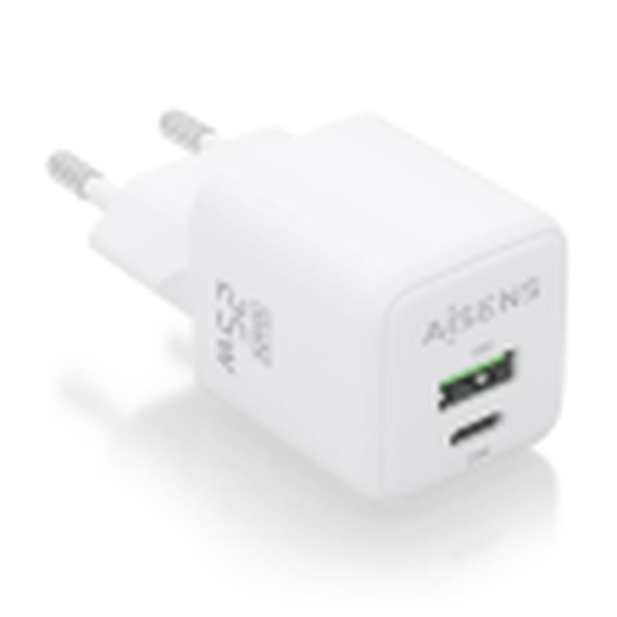 Bild von Wall Charger Aisens ASCH-25W2P014-W White Multicolour 25 W