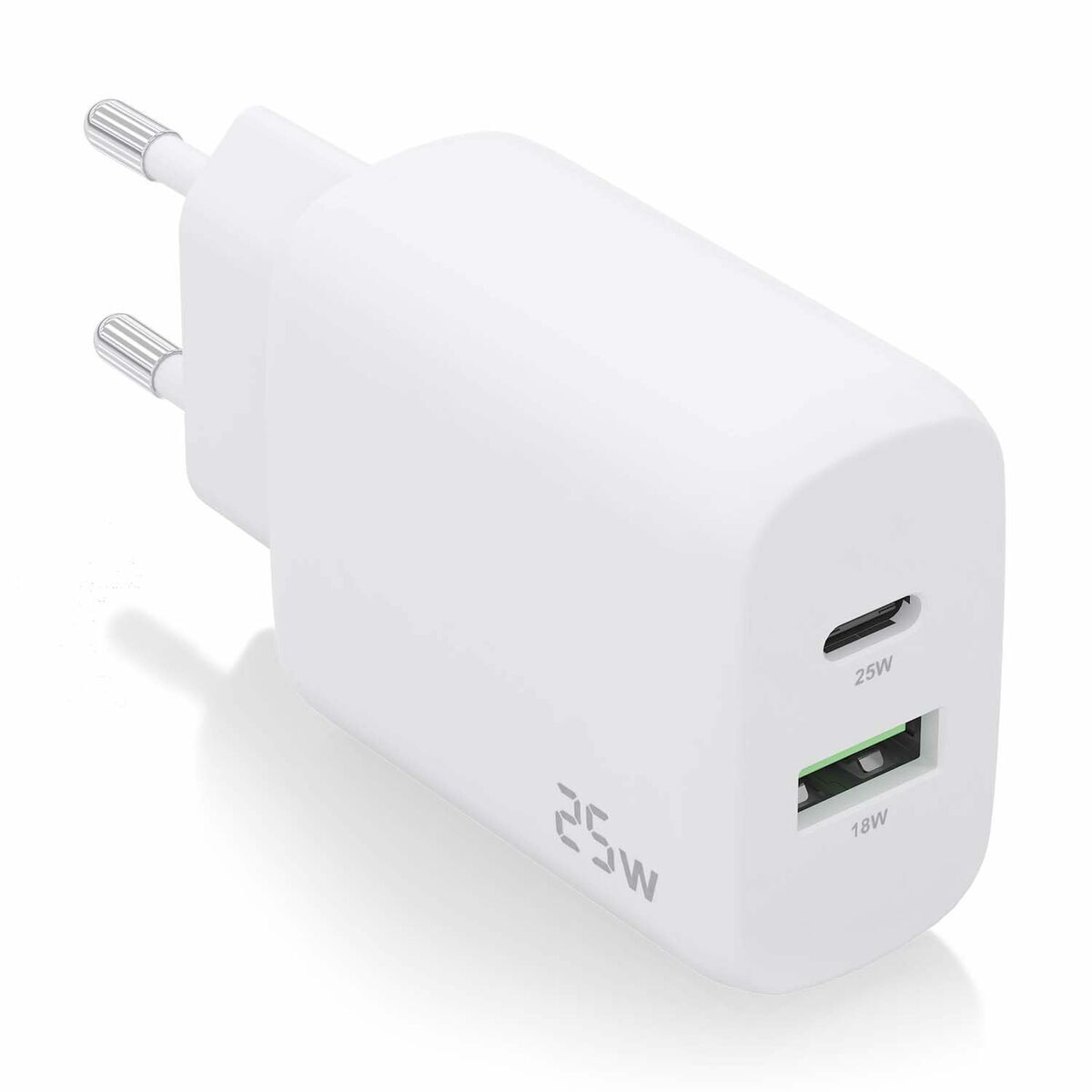 Wall Charger Aisens A110-0758 White Multicolour 25 W 50 W