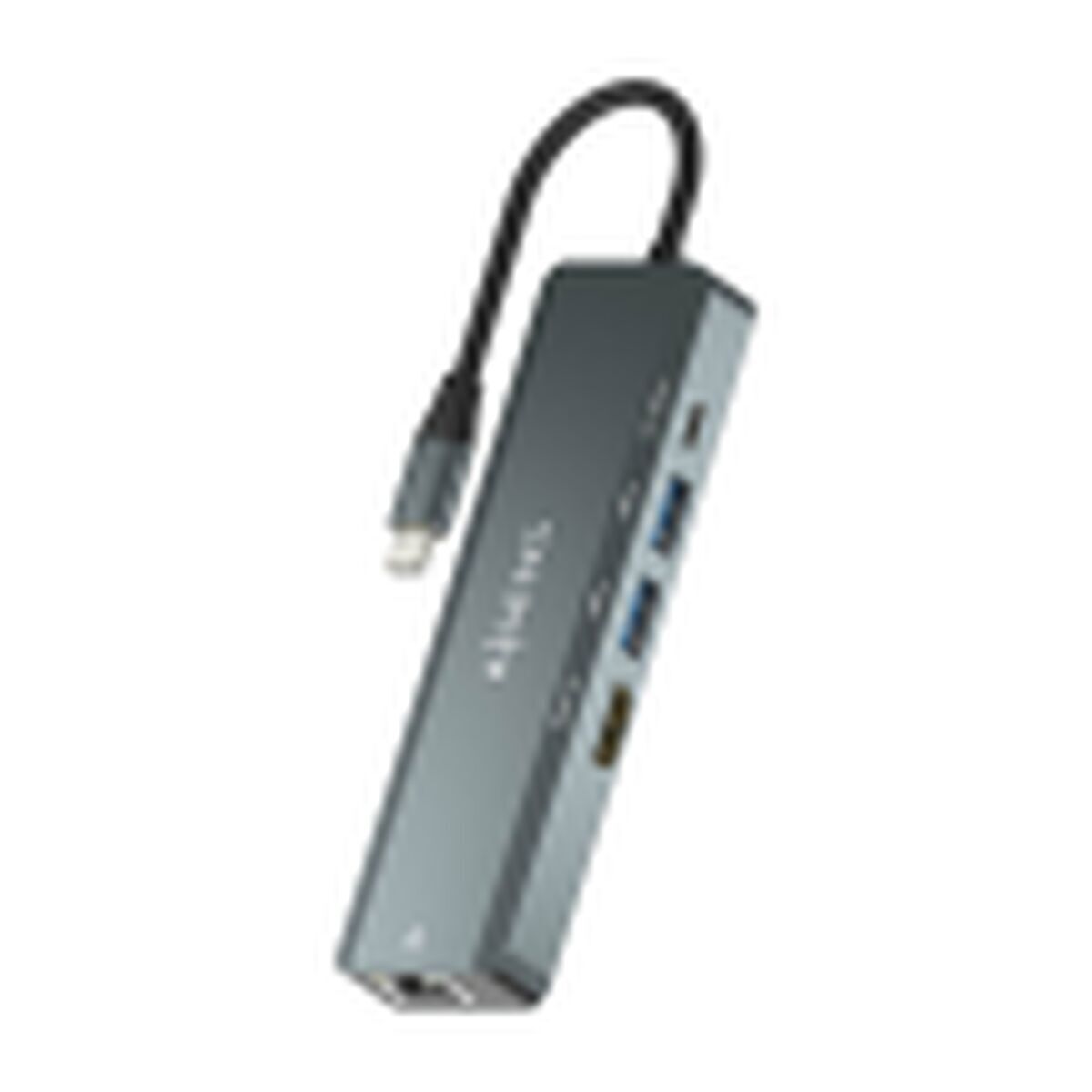 Bild von USB Hub Aisens ASUC-5P011-GR Grey Multicolour 100 W