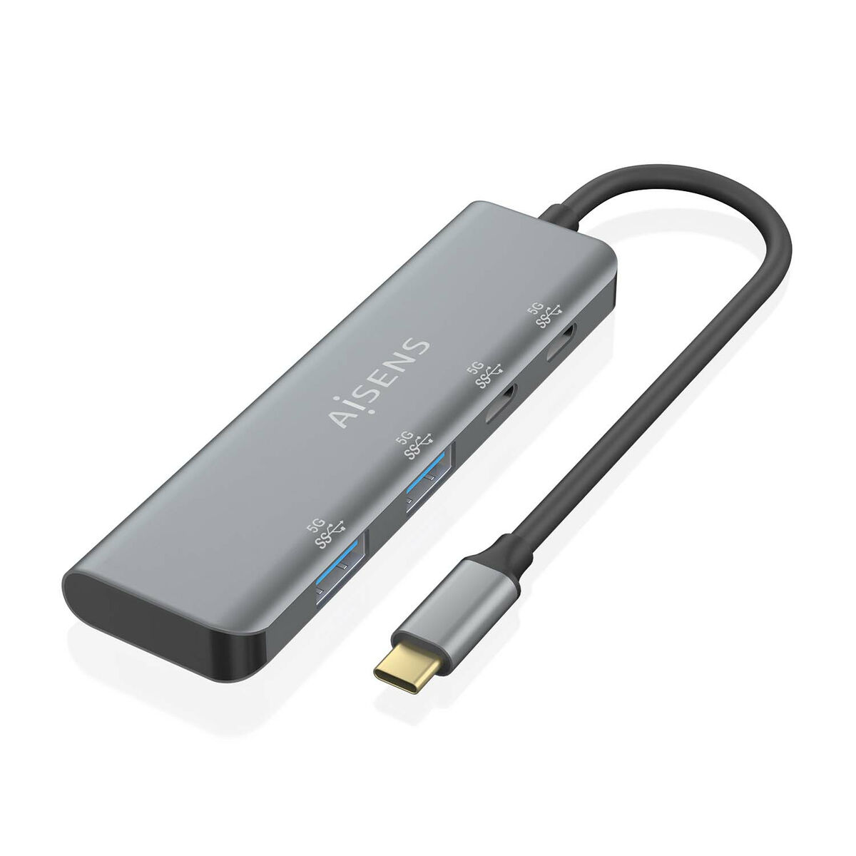 Afbeeldingen van USB Hub Aisens A109-0763 Grey Multicolour (1 Unit)