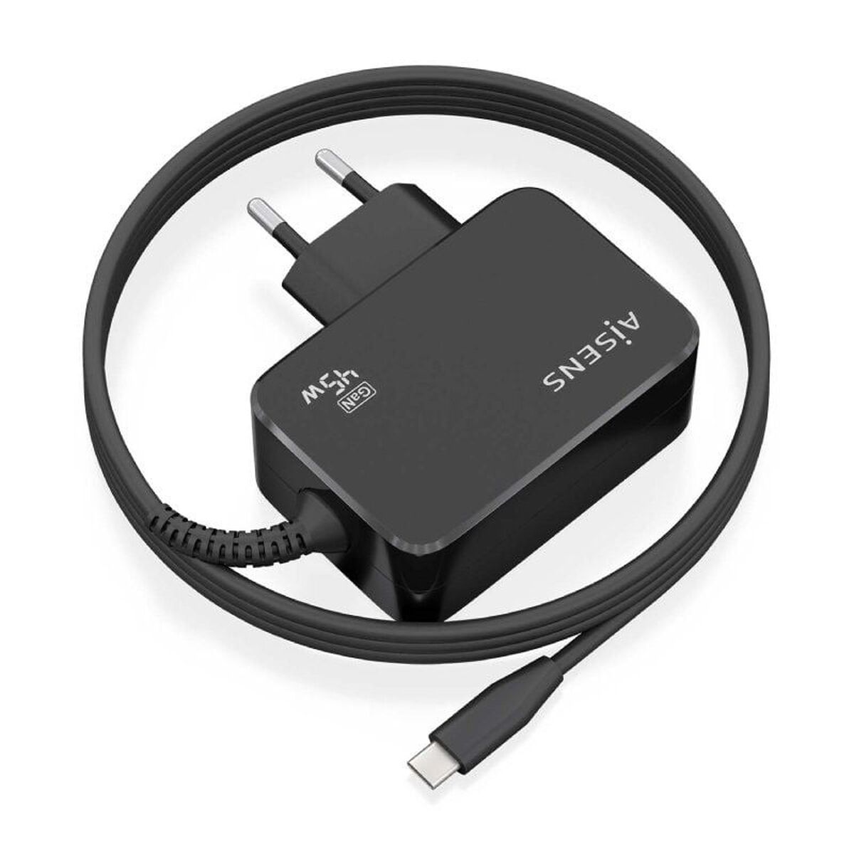 Wall Charger Aisens ASCH-1PD45WL032-BK Black Multicolour 45 W