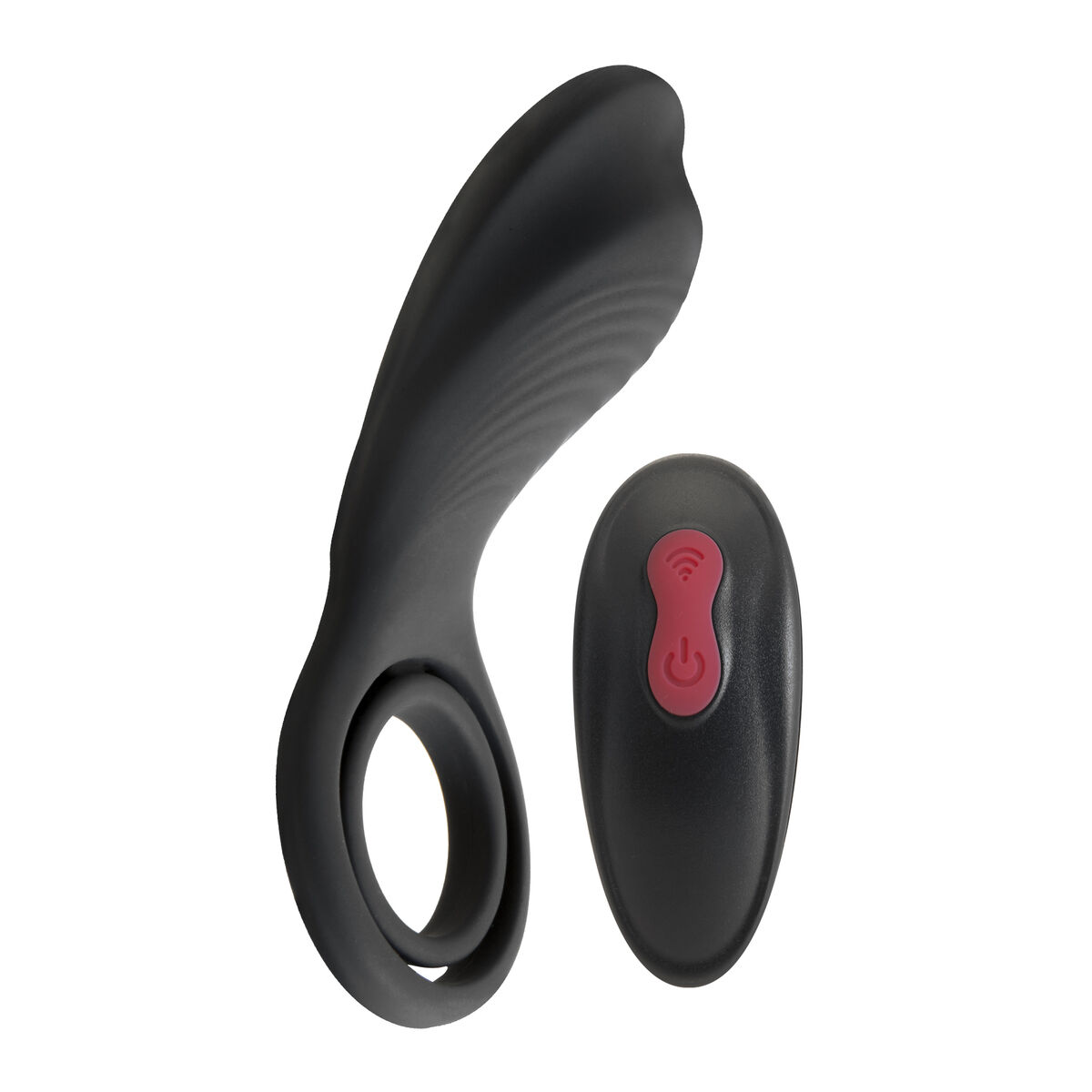 Anneau de Pénis vibrant S Pleasures Noir