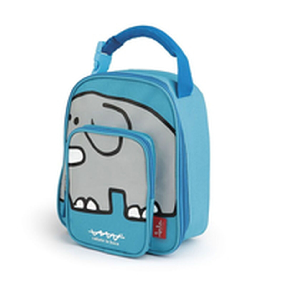 Lunch box JATA HPOR7020 Blue Recycled plastic, view 2