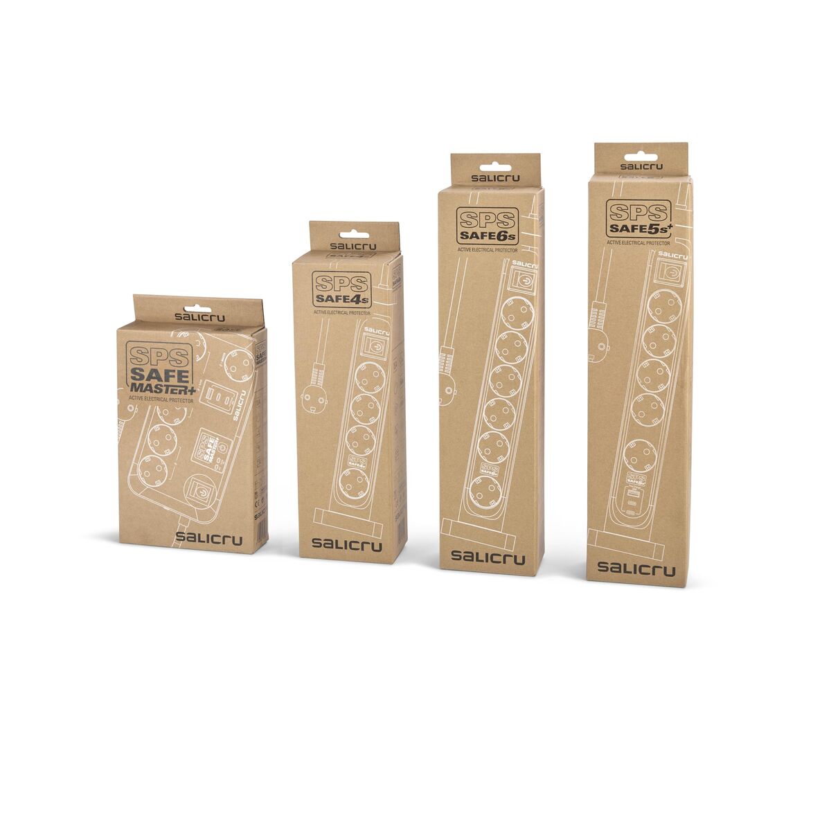 Picture of Uninterruptible Power Supply System Interactive UPS Salicru 680DA000001 White (1,4 m)