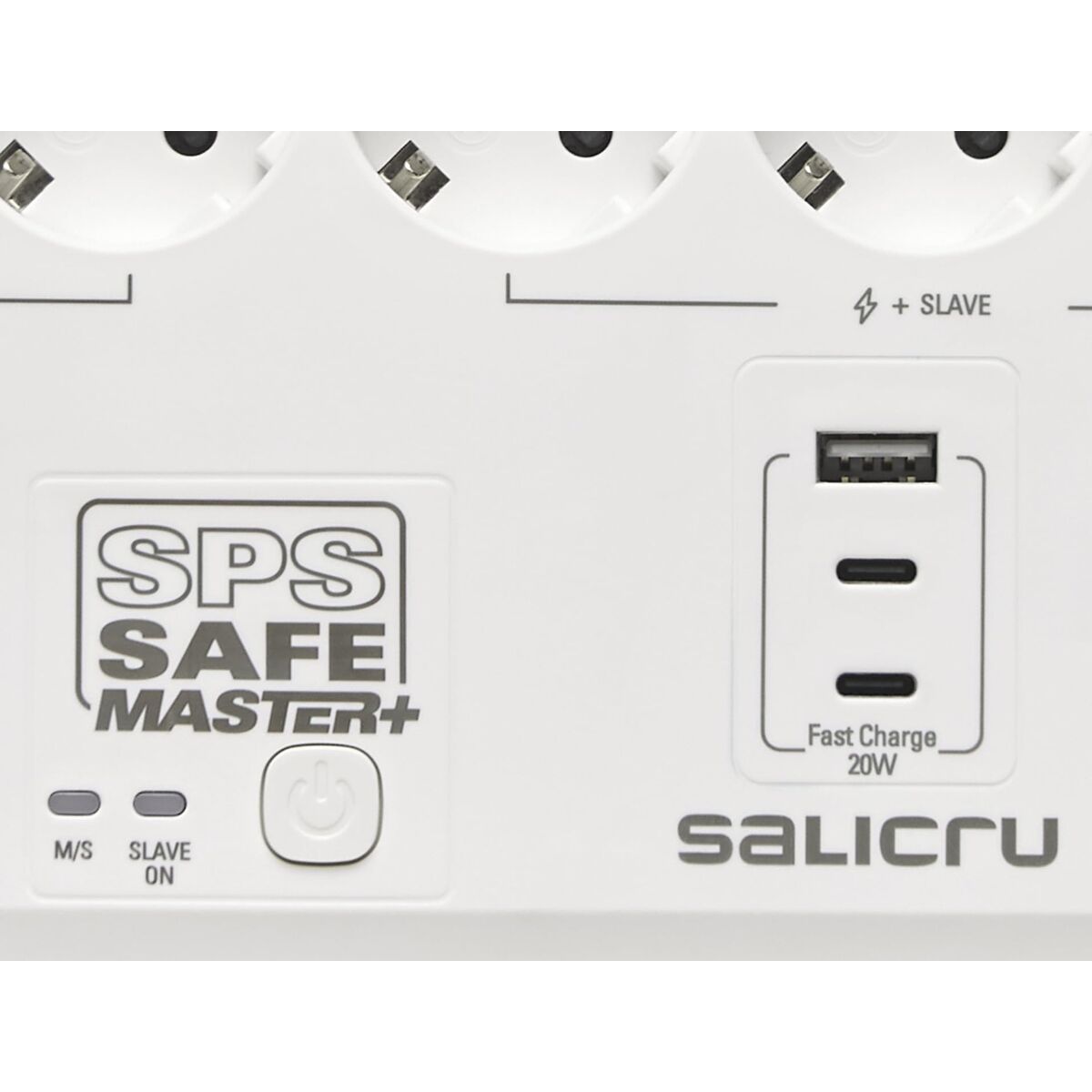 Picture of Uninterruptible Power Supply System Interactive UPS Salicru 680DA000004 White (1,4 m)