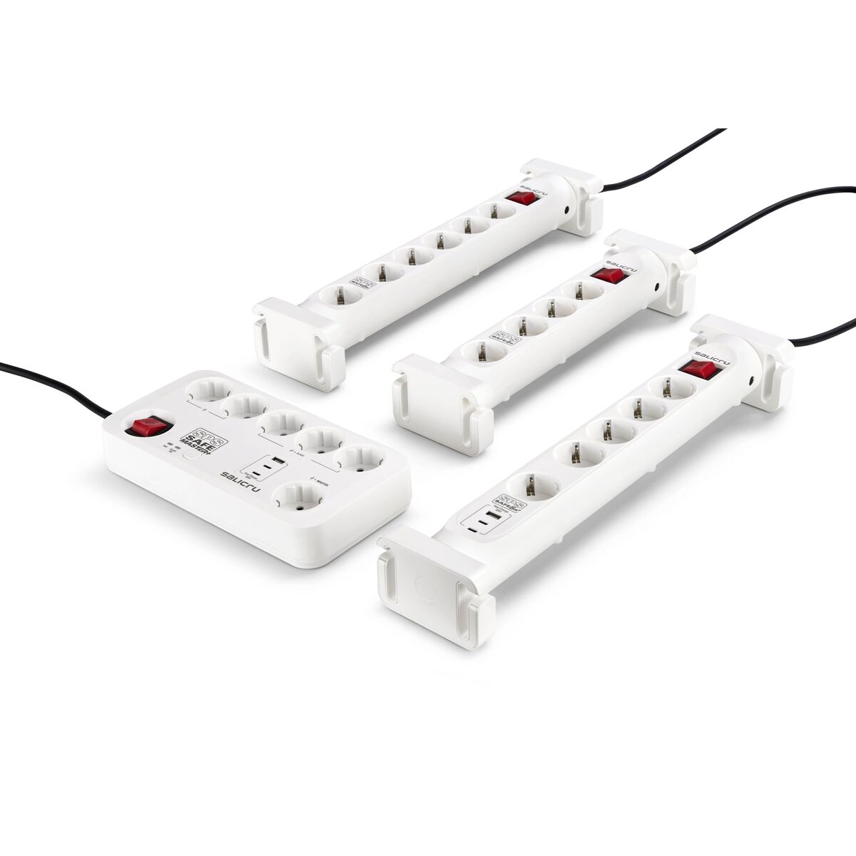 Picture of Uninterruptible Power Supply System Interactive UPS Salicru 680DA000004 White (1,4 m)