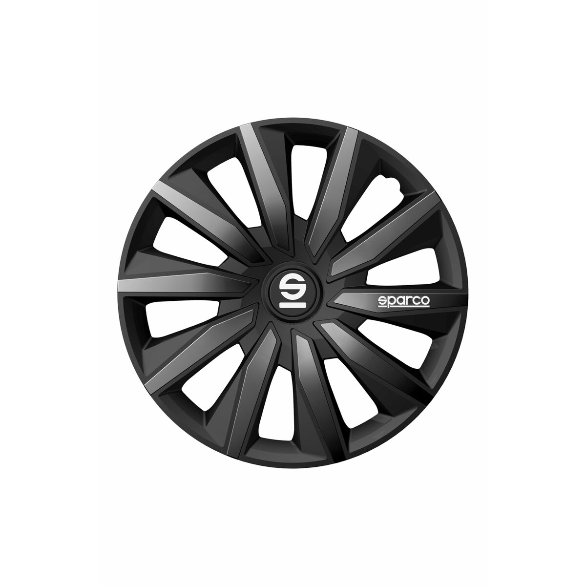 Hubcap Sparco Milano Black/Grey 15″ 4 Units