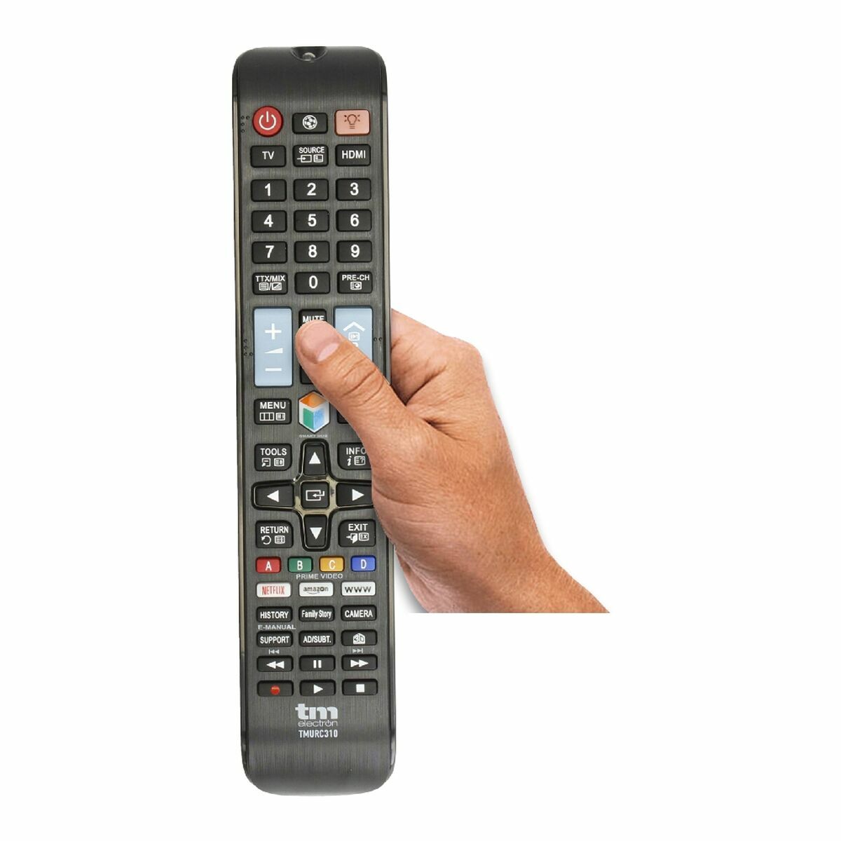 Image de Universal Remote Control TM Electron TMURC310 Black
