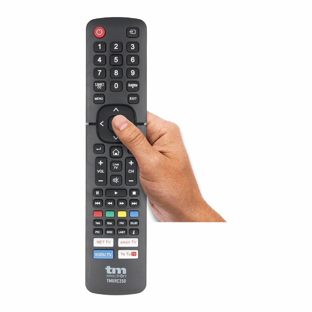 Picture of Universal Remote Control TM Electron TMURC350 Black
