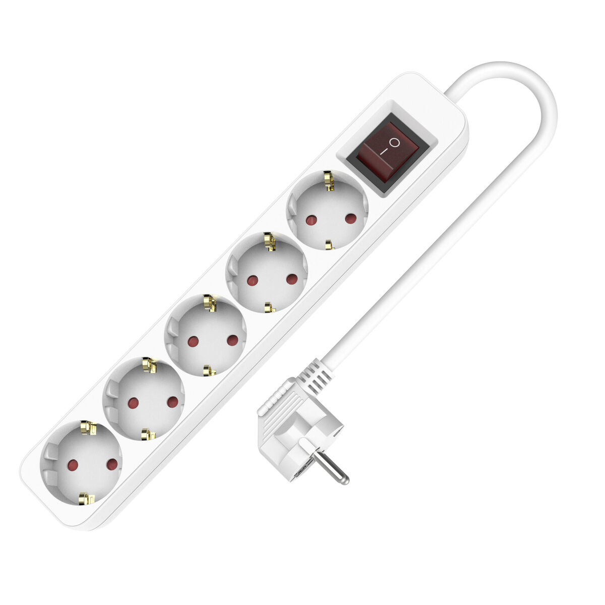 Afbeeldingen van Power Strip - 5 Sockets TM Electron TMUAD505