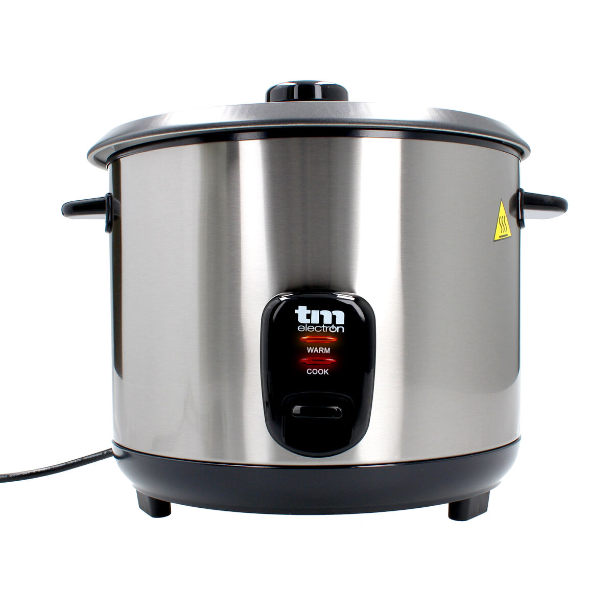 Image secondaire de cuiseur à riz TM Electron Acier verre Acier inoxydable 900 W 2,2 L