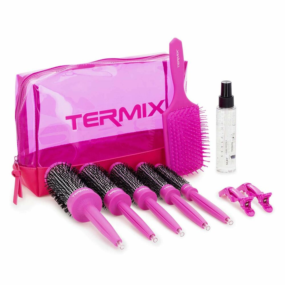 Set of combs/brushes Termix Brushing Pink (10 pcs)