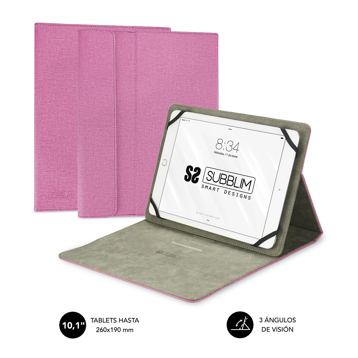 Picture of Tablet cover Subblim SUB-CUT-1CT003 Pink
